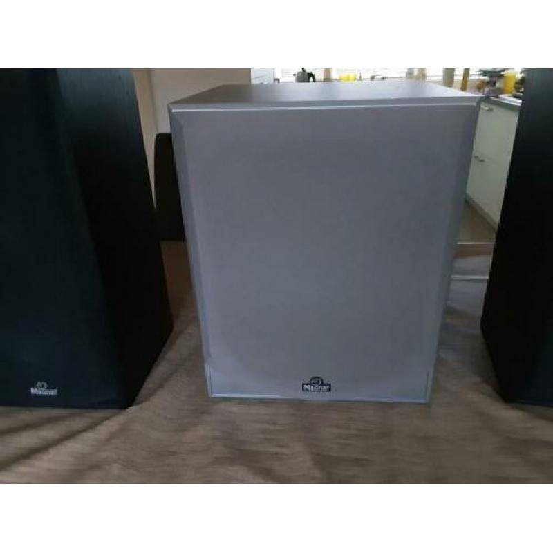 Stereo installatie met supwoofer , 2 boxen cd speler enz