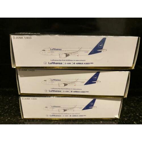 Lufthansa A320 neo pandamodel 1:400