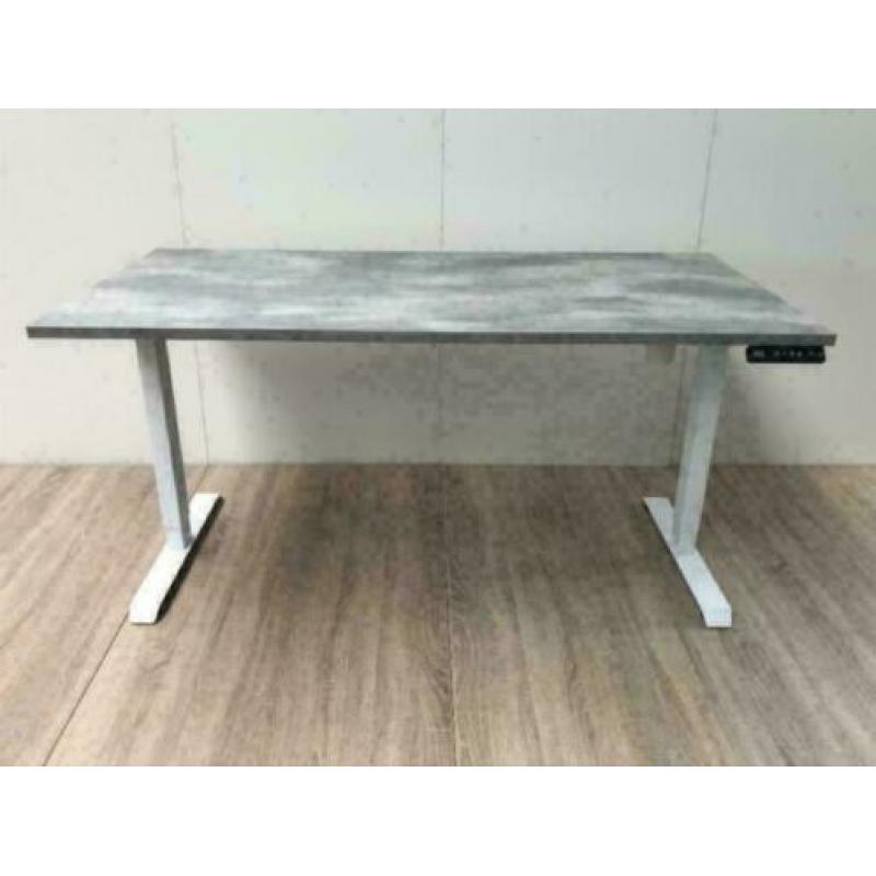 Elektrisch zit-/sta bureau 160x80cm. (NIEUW)