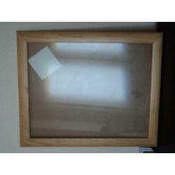 Brede Grenen Lijst 34 x 25 cm.