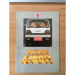 Autofolder/Brochure Suzuki Carry 1979 8 pagina's