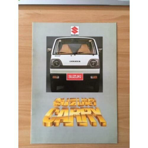 Autofolder/Brochure Suzuki Carry 1979 8 pagina's