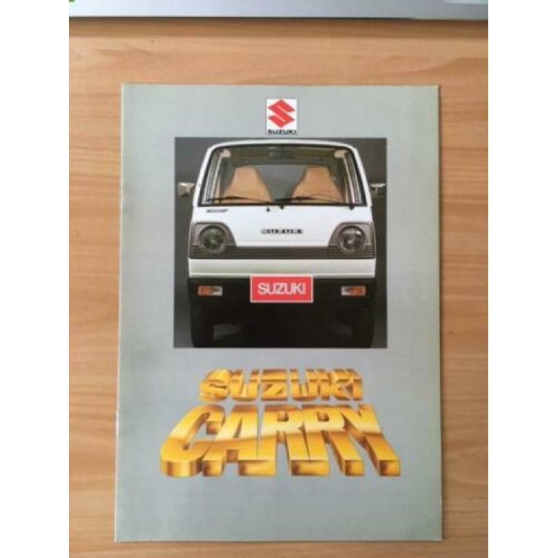 Autofolder/Brochure Suzuki Carry 1979 8 pagina's