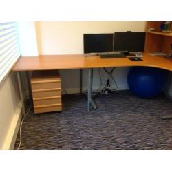 Bureau set Galant van IKEA