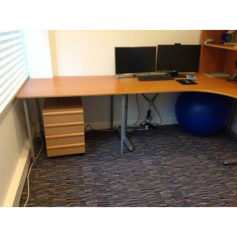 Bureau set Galant van IKEA