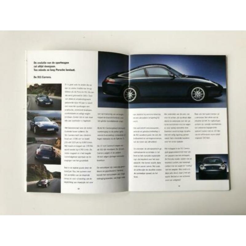 2002 Porsche folder voor 911 (996), Turbo, GT2 en Cayenne.