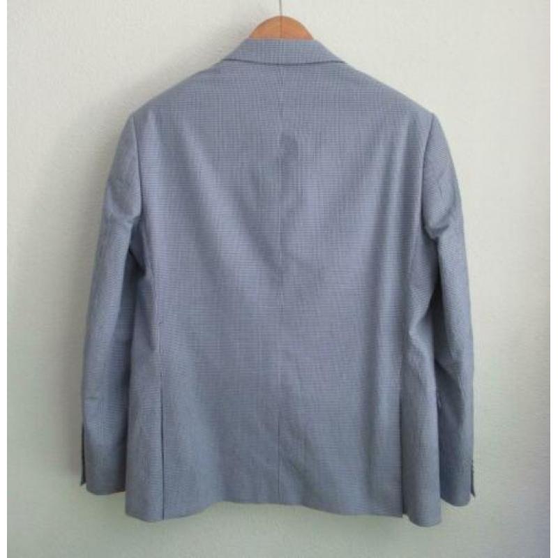 Blauw geruit colbert van Adam Friday - mt 48 - style: Adam7C