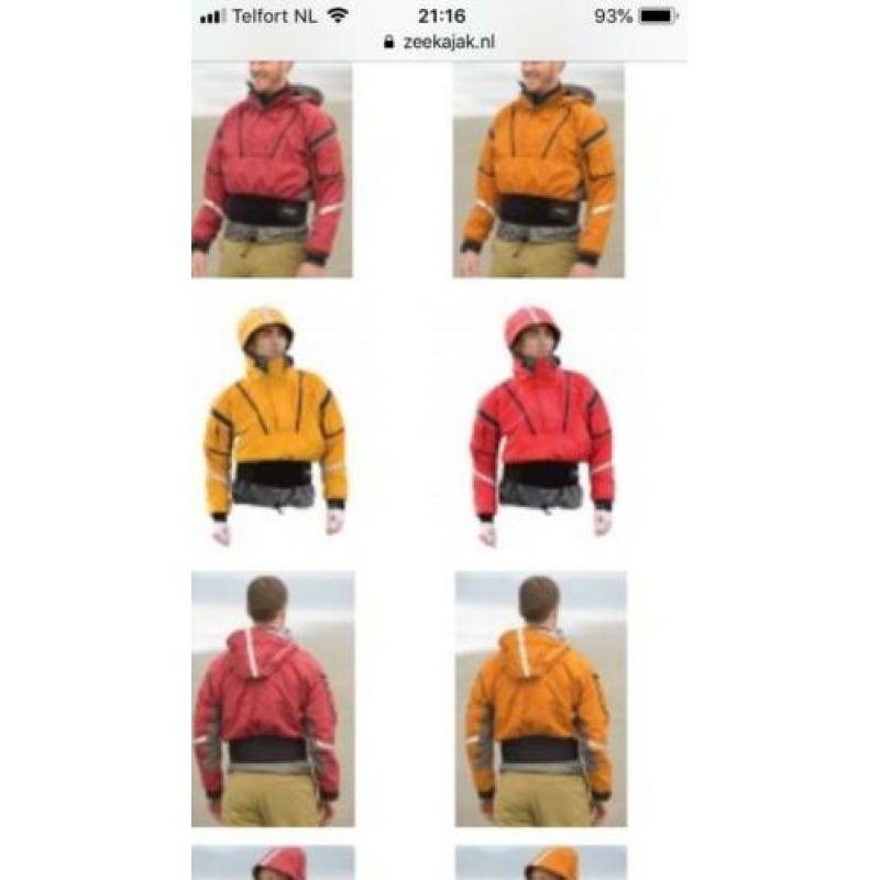 Zeekano anorak van kokatat