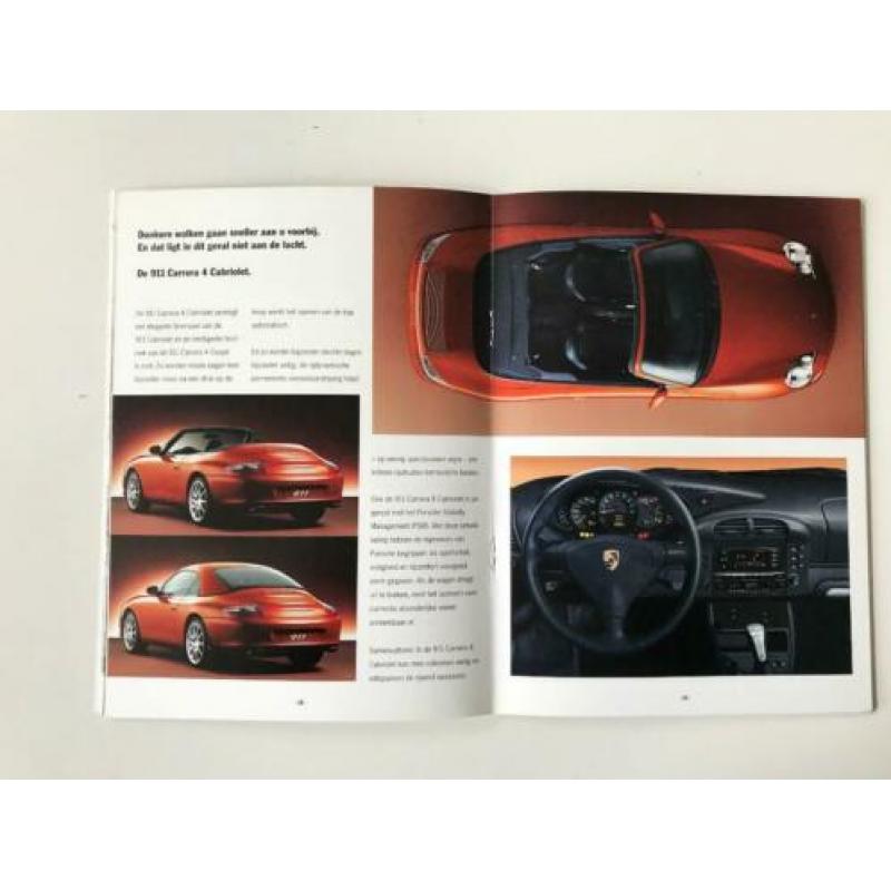 2002 Porsche folder voor 911 (996), Turbo, GT2 en Cayenne.