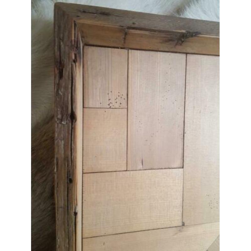 Handgemaakt HOUTEN DIENBLAD 68X42X6CM