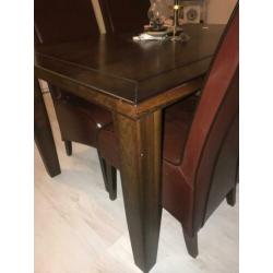 Eettafel walnoot