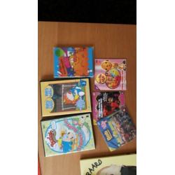kinderboeken en dvd's