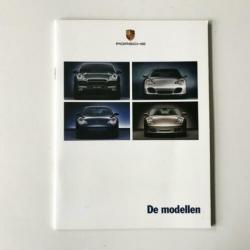 2002 Porsche folder voor 911 (996), Turbo, GT2 en Cayenne.