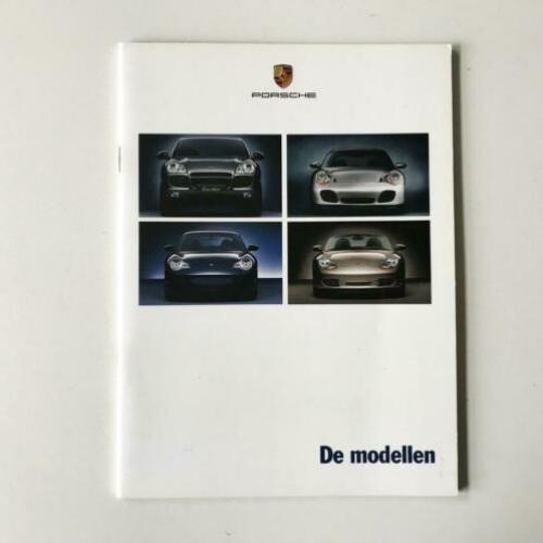 2002 Porsche folder voor 911 (996), Turbo, GT2 en Cayenne.