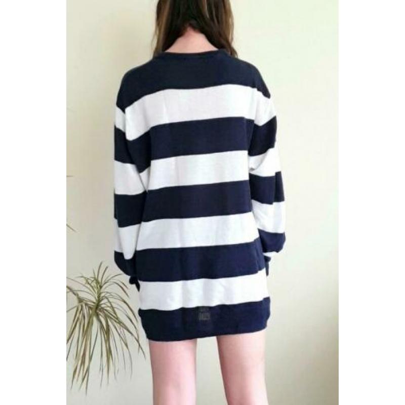 Scotch & Soda trui blauw/wit