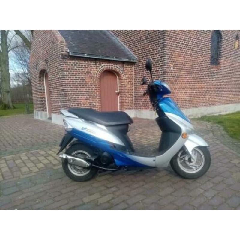 Peugeot Vclic blauw kenteken.