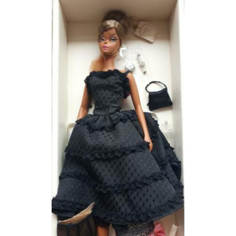 Silkstone barbie doll/barbie/poppen/evening gown doll