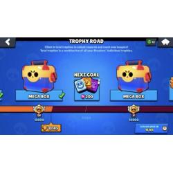 Rare 2018 brawl stars account 13,1K troffees