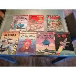 7 Buck Danny stripboeken samen 13 euro en 2 euro per stuk