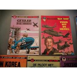 7 Buck Danny stripboeken samen 13 euro en 2 euro per stuk