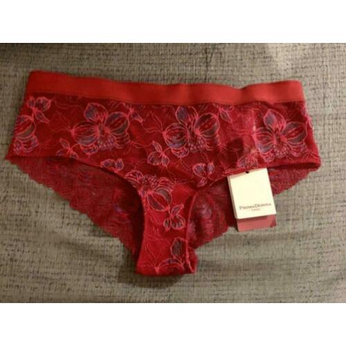 Prima Donna French Kiss rood PrimaDonna maat 38 slip