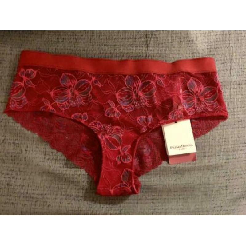 Prima Donna French Kiss rood PrimaDonna maat 38 slip