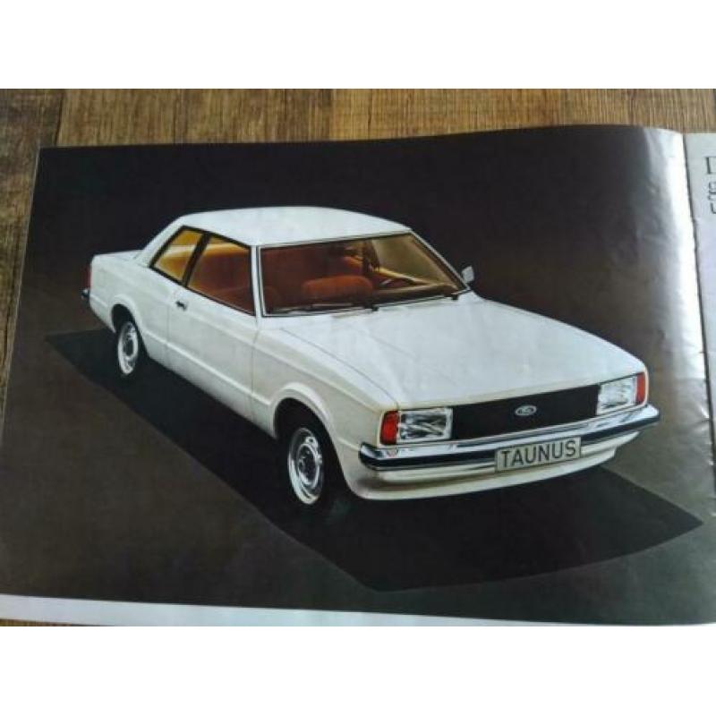 Ford Taunus folder uit 1979