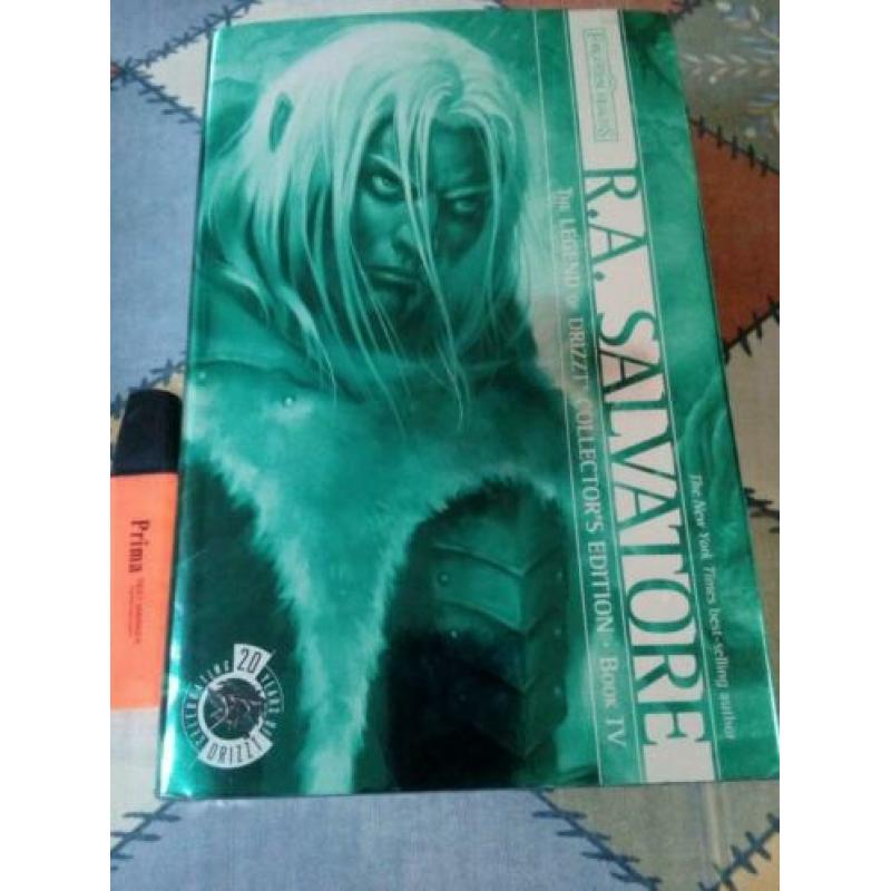 R a salvatore the legend drizzt collectors edition hardcover
