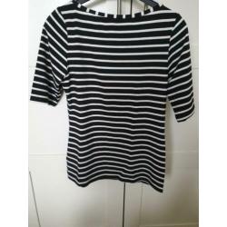 Studio Anneloes nieuw shirt zwart wit maat M Need summer