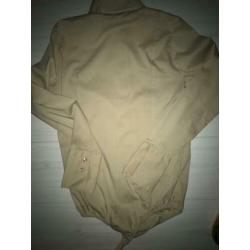 Body beige damesblouse maat 38