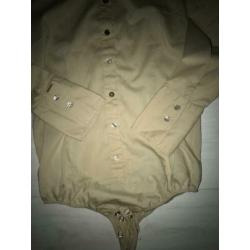 Body beige damesblouse maat 38