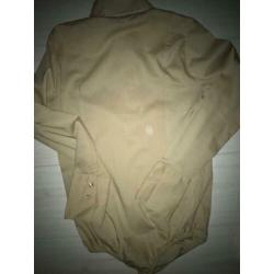 Body beige damesblouse maat 38