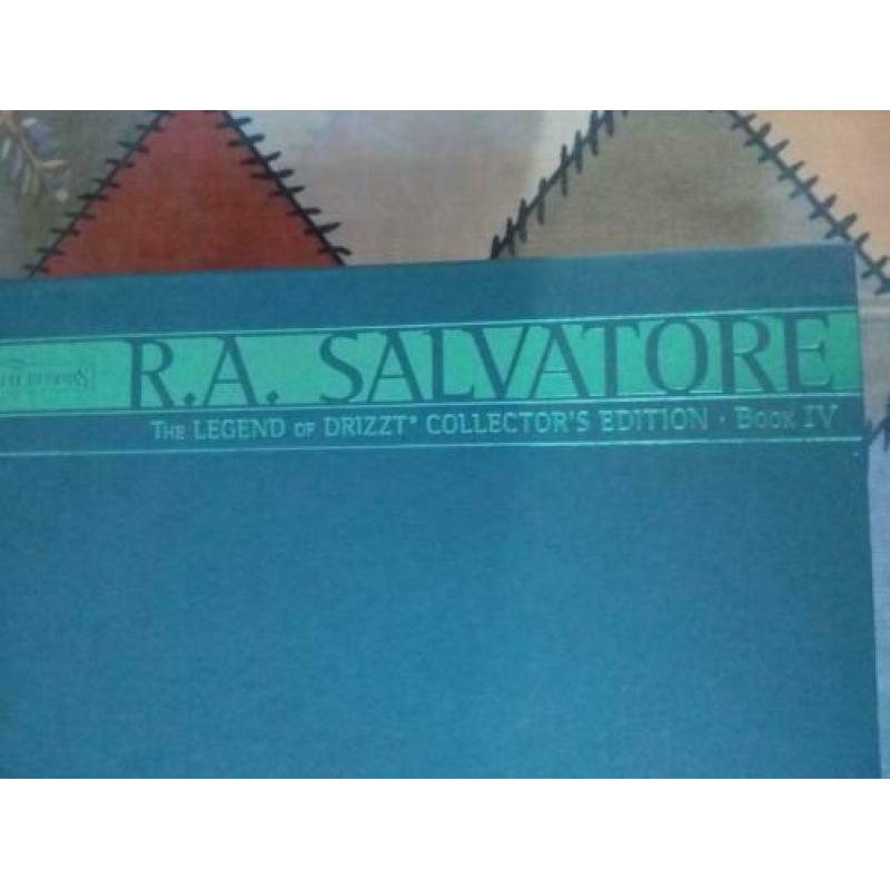 R a salvatore the legend drizzt collectors edition hardcover