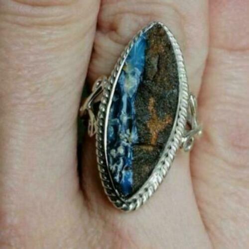 Ring Boulder Opaal sterling zilver Nieuw