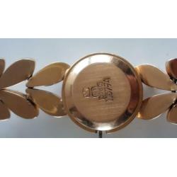 Antiek horloge 18k goud serpent d or17 jewels