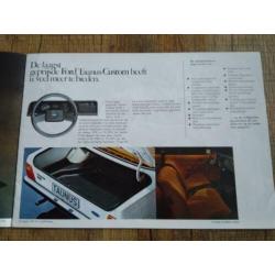 Ford Taunus folder uit 1979