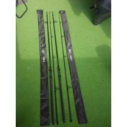 2x Ctec shadow carp compact 10ft 2Lb nieuw staat