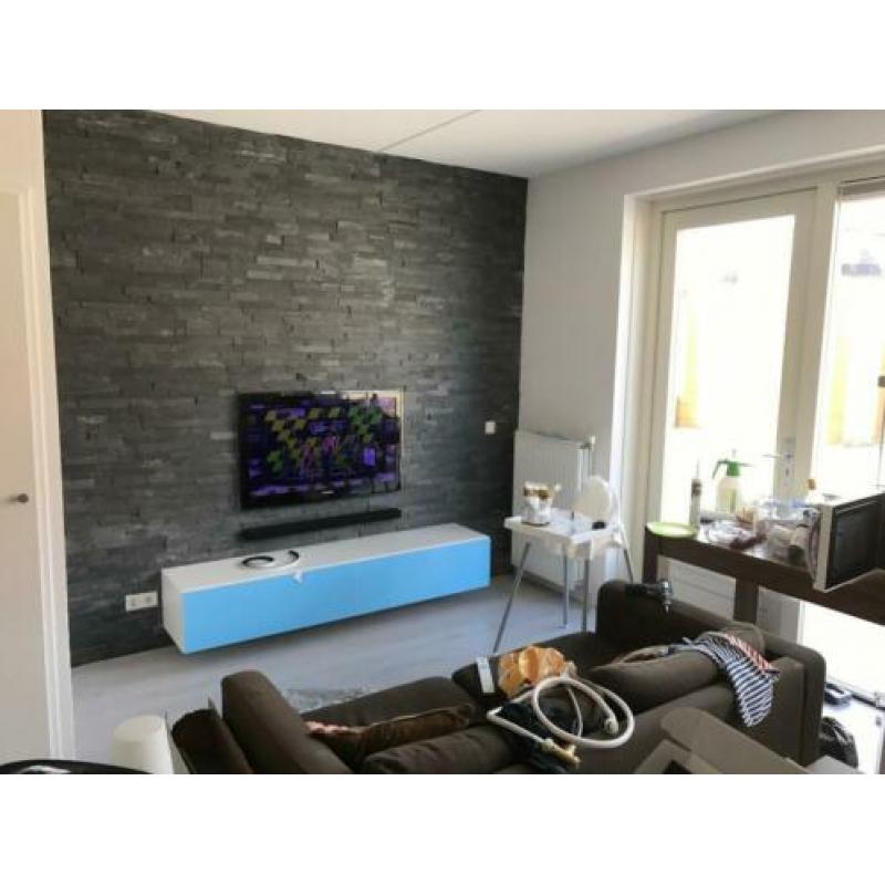 AANBIEDING steenstrips / muurstrips Black Slate leisteen