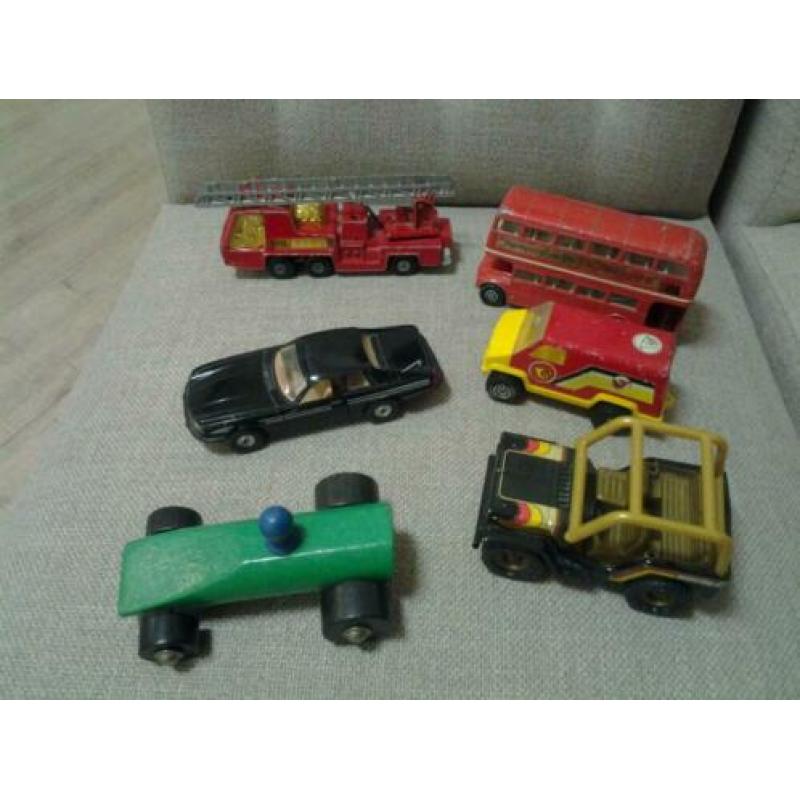 KLM vliegtuigjes Oude auto's, treinwagon, matchbox