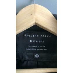 Philipp Plein leren jas herenmaat 56
