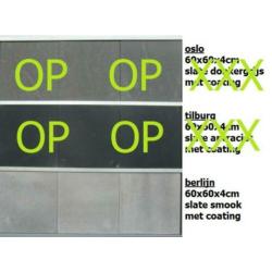 diverse kleuren NIEUWE terrastegels 60x60x4cm 80x80x4cm A-ke