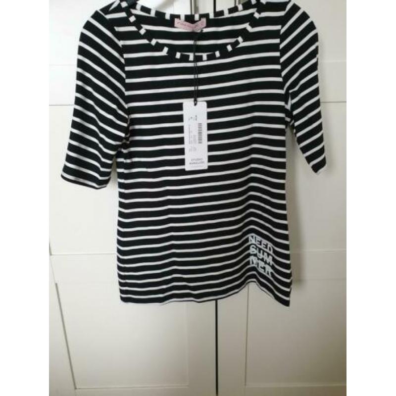 Studio Anneloes nieuw shirt zwart wit maat M Need summer