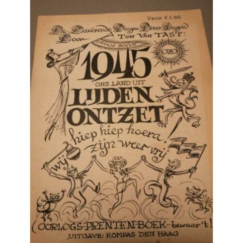 Behoorlijk zelden boek van net na de bevrijding 1945