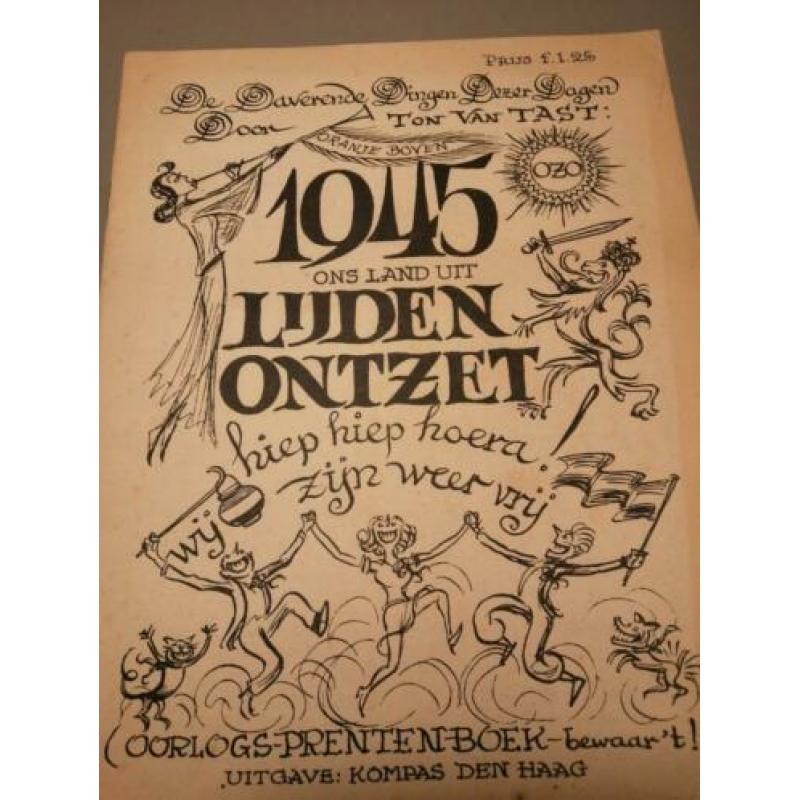 Behoorlijk zelden boek van net na de bevrijding 1945