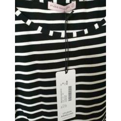 Studio Anneloes nieuw shirt zwart wit maat M Need summer