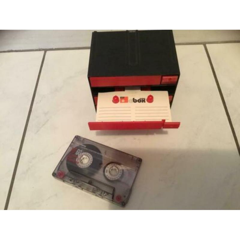 Retro Vintage cassette tape box