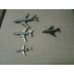 KLM vliegtuigjes Oude auto's, treinwagon, matchbox