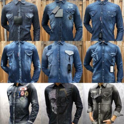 Restpartij Designer blousen Dsqueared en Philip Plein 25stk