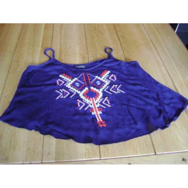 Blauw Rue21 topje, maat S