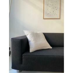 Design on Stock Blizz bank en poef (100% wol / Kvadrat)